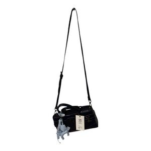 Steve Madden Navy Shoulder/Crossbody Handbag with Sky Blue Leather Horse Charm